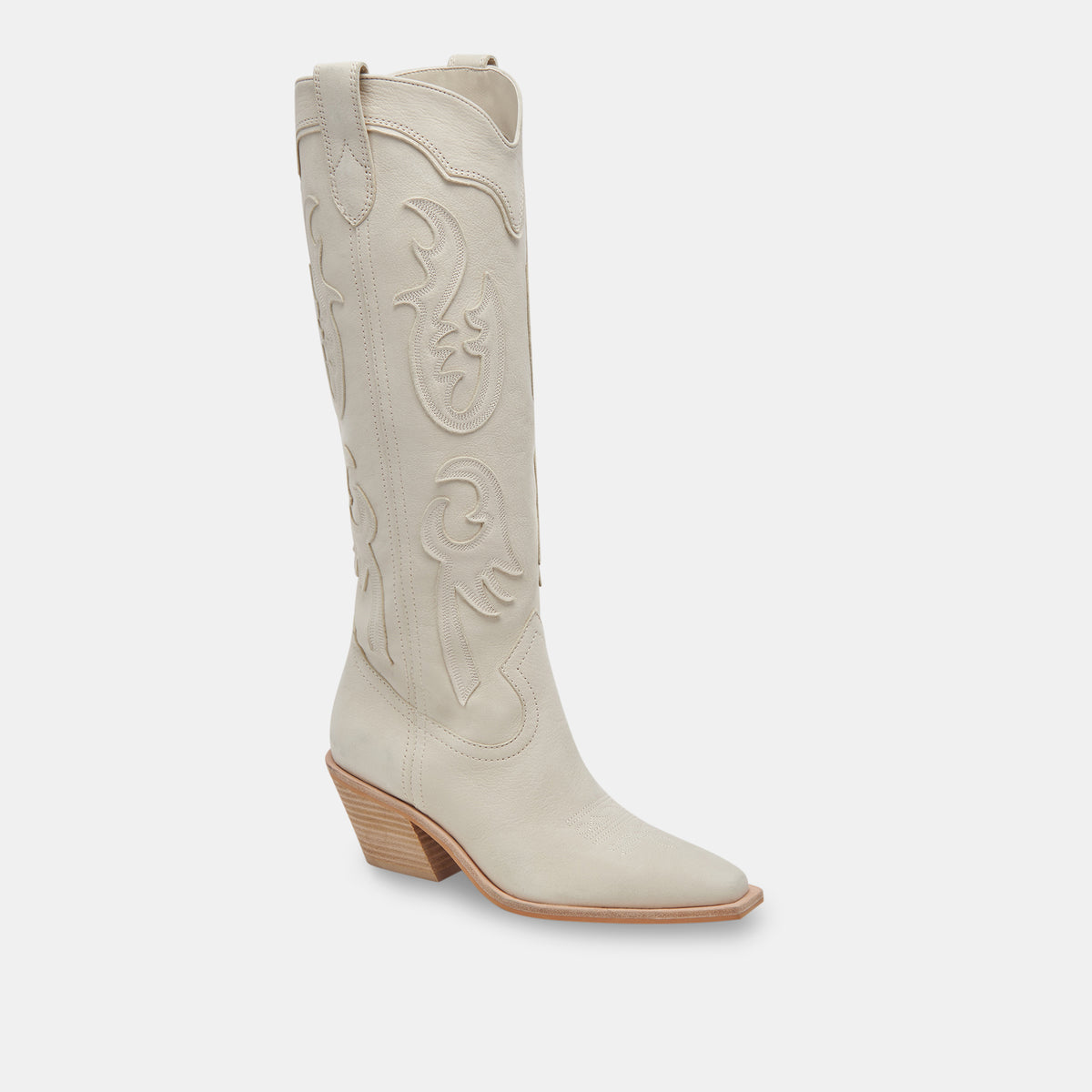 Ivory western outlet boots