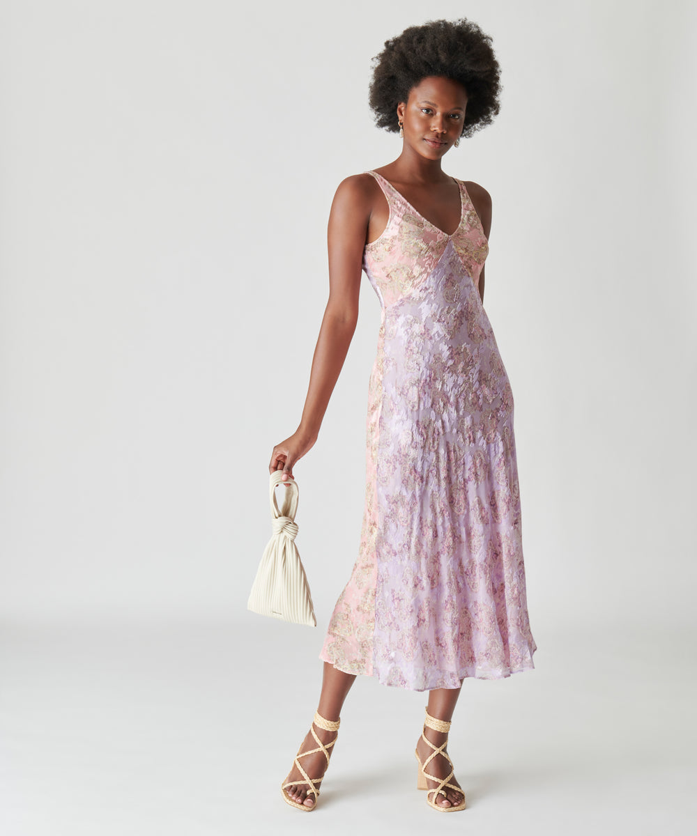 Carey lace shop midi dress