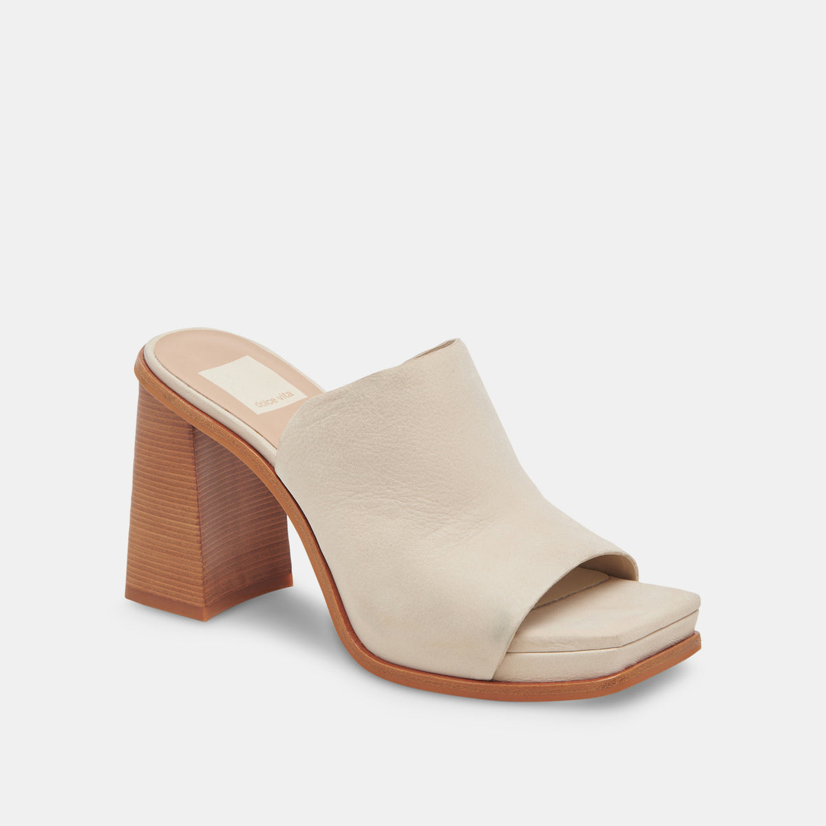 ANISE HEELS SAND NUBUCK – Dolce Vita