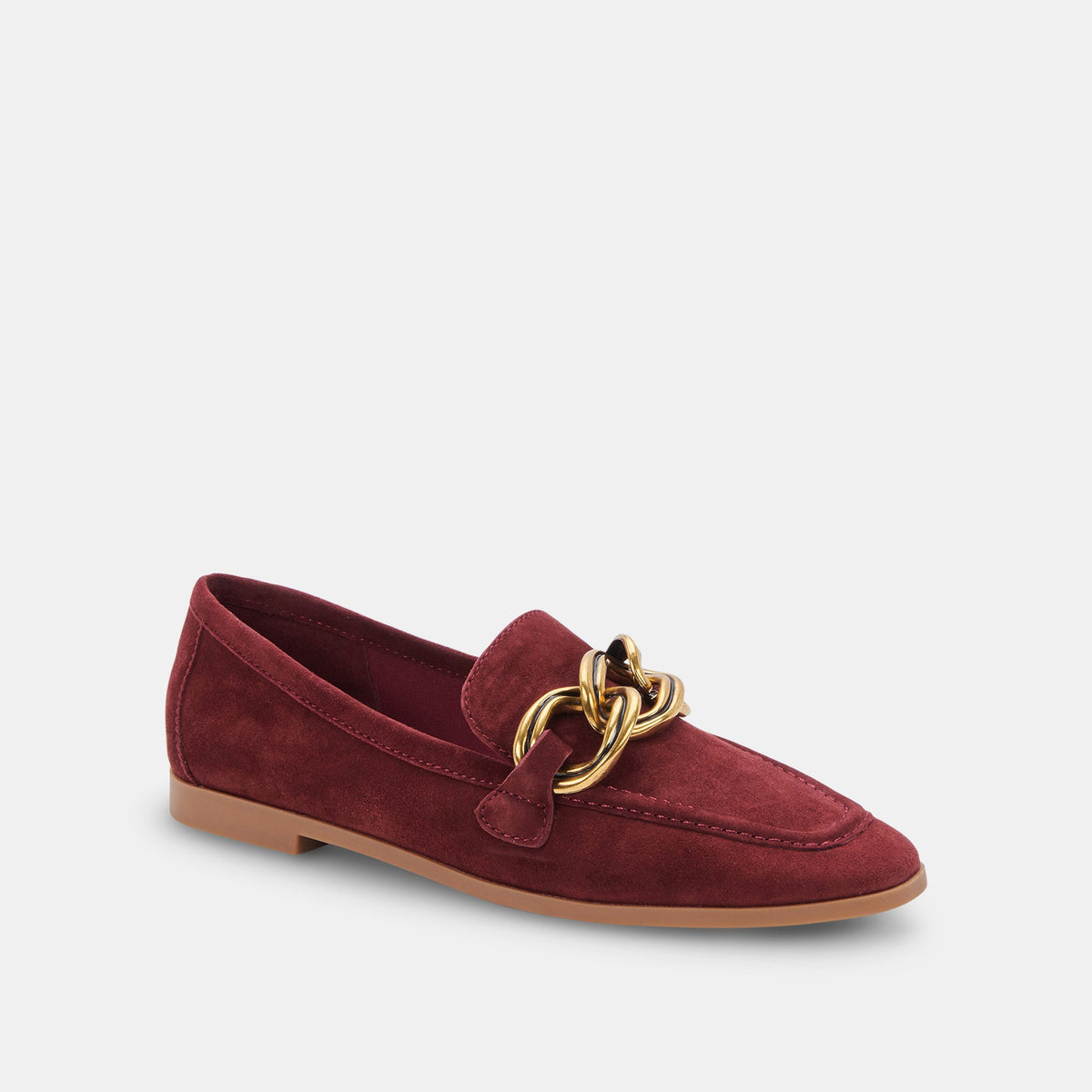 CRYS LOAFERS MAROON SUEDE - re:vita – Dolce Vita