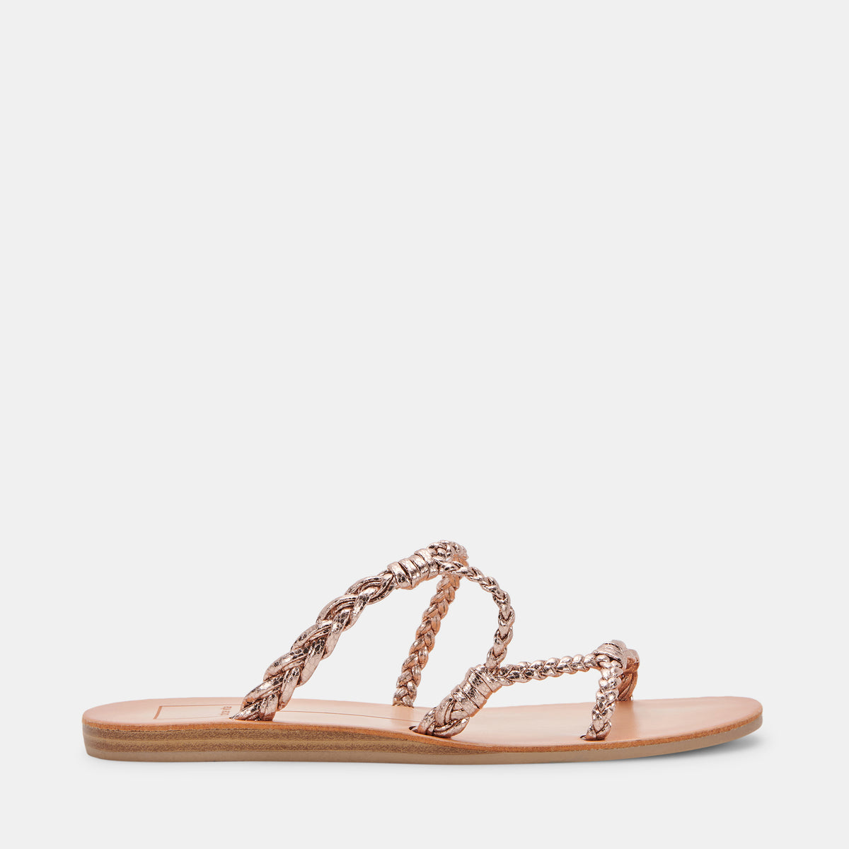 DION SANDALS ROSE GOLD METALLIC STELLA – Dolce Vita