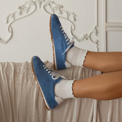 SERINA SNEAKERS BLUE SUEDE