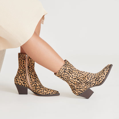 RUTGER BOOTS LEOPARD CALF HAIR