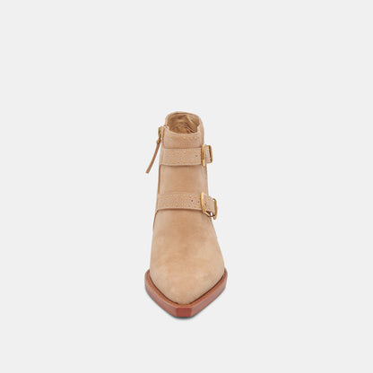 RONNIE BOOTIES CAMEL SUEDE