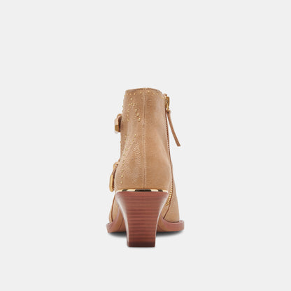 RONNIE BOOTIES CAMEL SUEDE