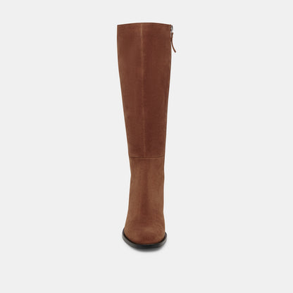 LIZAH BOOTS BROWN SUEDE