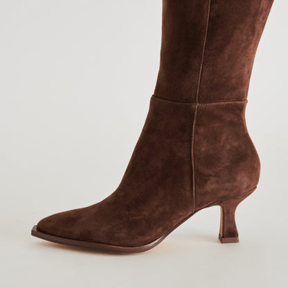 AUGGIE BOOTS DK BROWN SUEDE