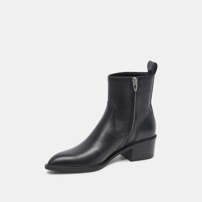 BILI H2O BOOTIES BLACK LEATHER