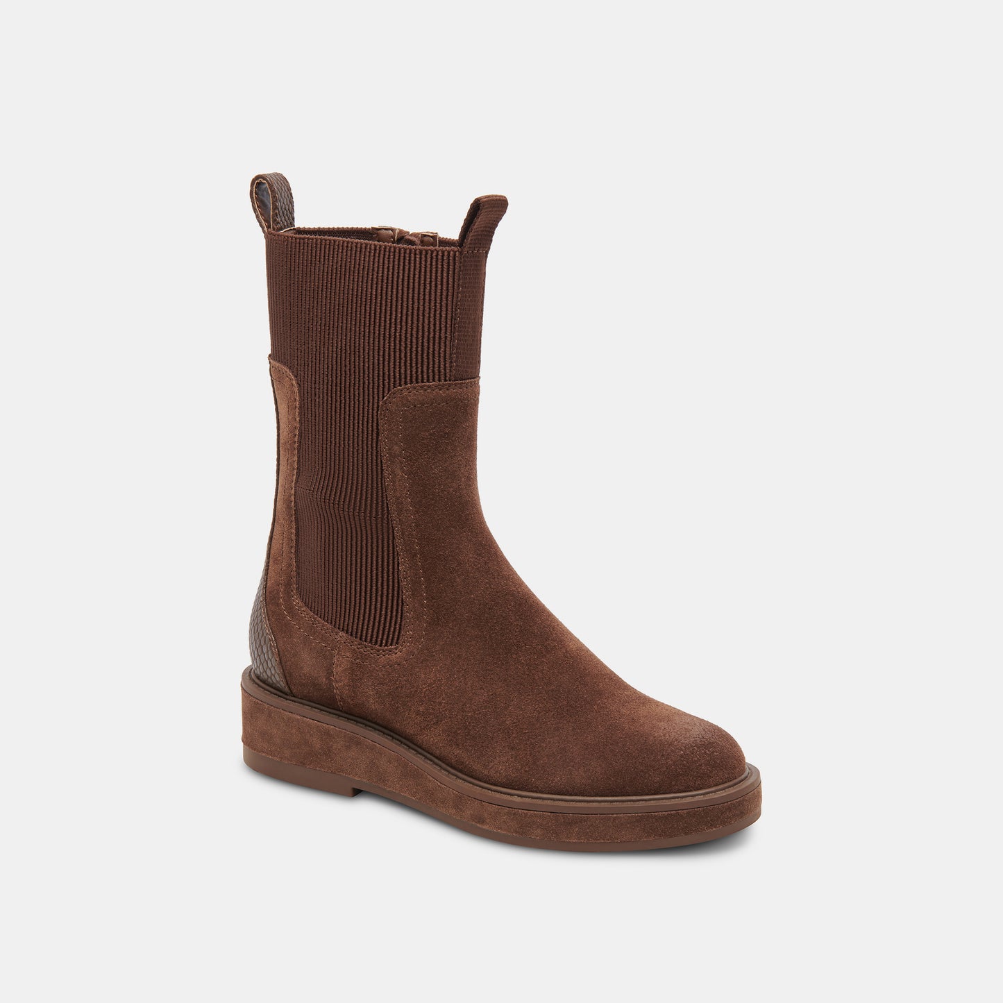 ELYSE H2O WIDE BOOTS COCOA SUEDE