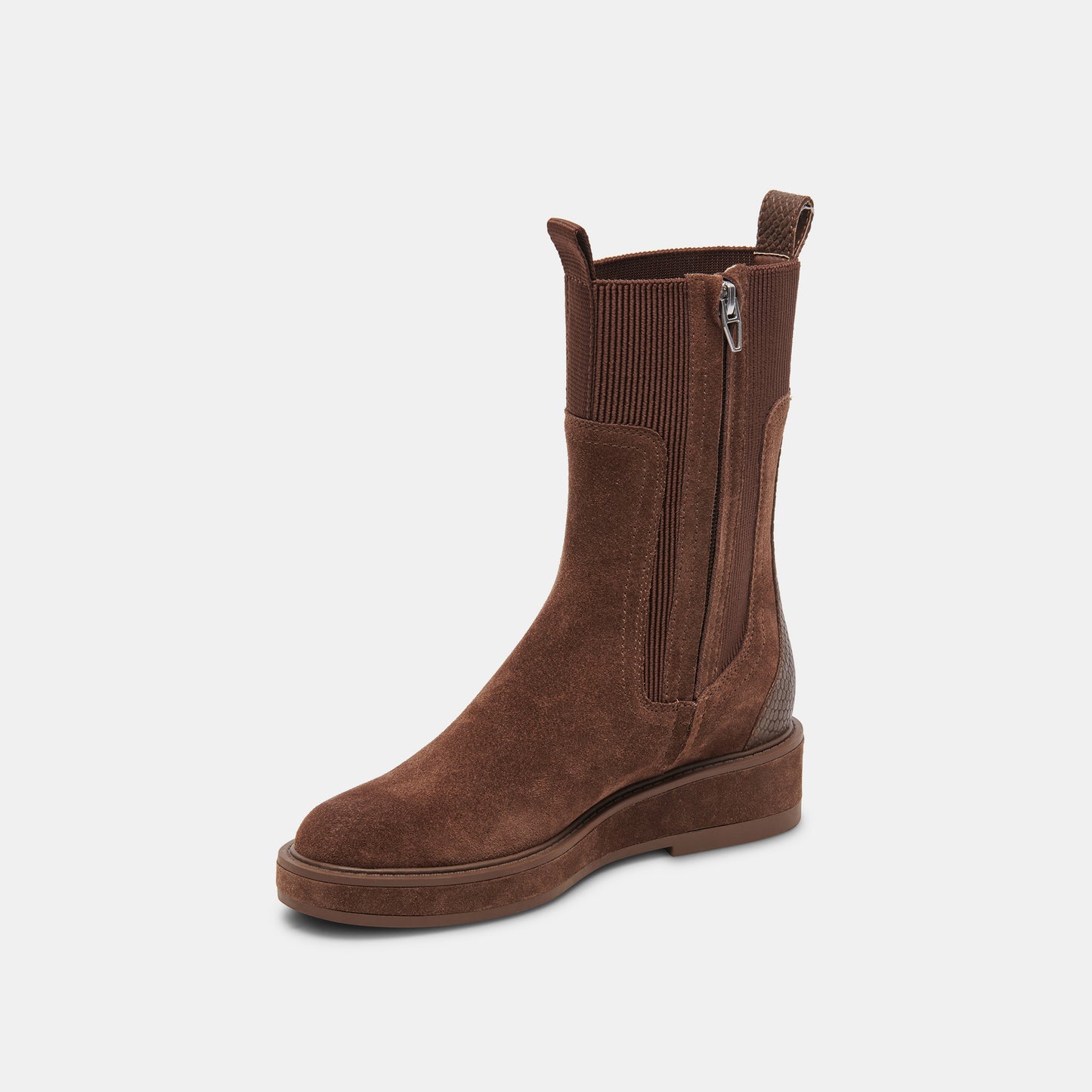 ELYSE H2O WIDE BOOTS COCOA SUEDE