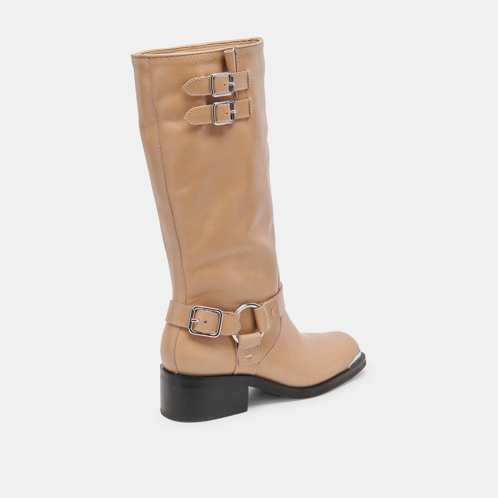 Camel hot sale leather boots