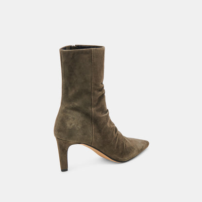 FERNLY WIDE CALF BOOTS ARMY SUEDE