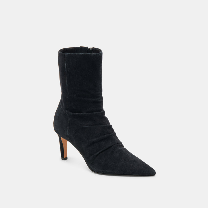 FERNLY WIDE CALF BOOTS ONYX SUEDE