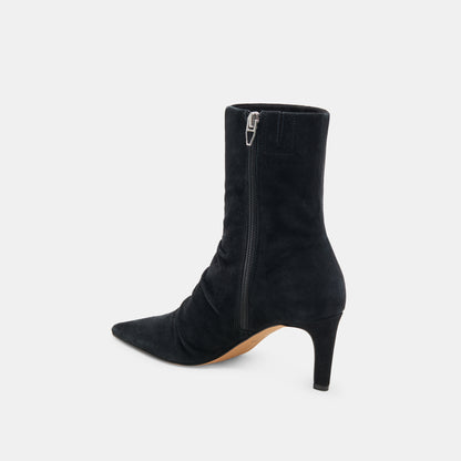 FERNLY WIDE CALF BOOTS ONYX SUEDE