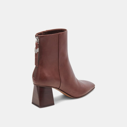 FIFI H2O WIDE BOOTIES CHOCOLATE LEATHER