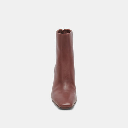 FIFI H2O WIDE BOOTIES CHOCOLATE LEATHER