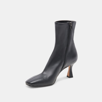 GLAMOR WIDE CALF BOOTS BLACK STELLA