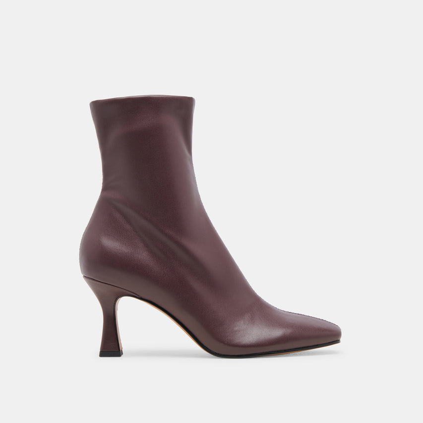 GLAMOR WIDE CALF BOOTS WINE STELLA