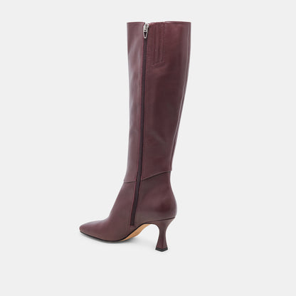 GYRA BOOTS WINE LEATHER