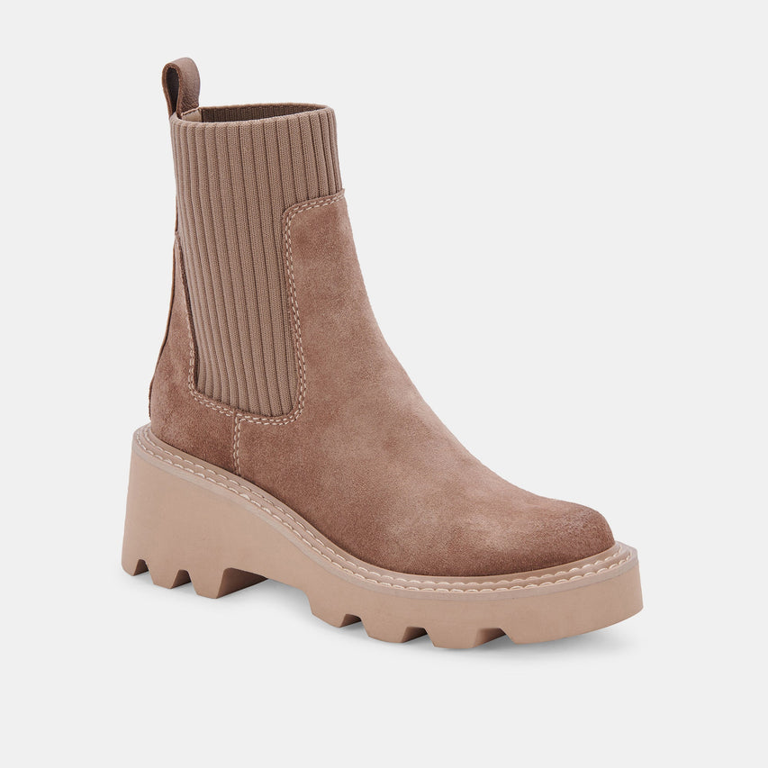 HOVEN H2O BOOTS MUSHROOM SUEDE - re:vita