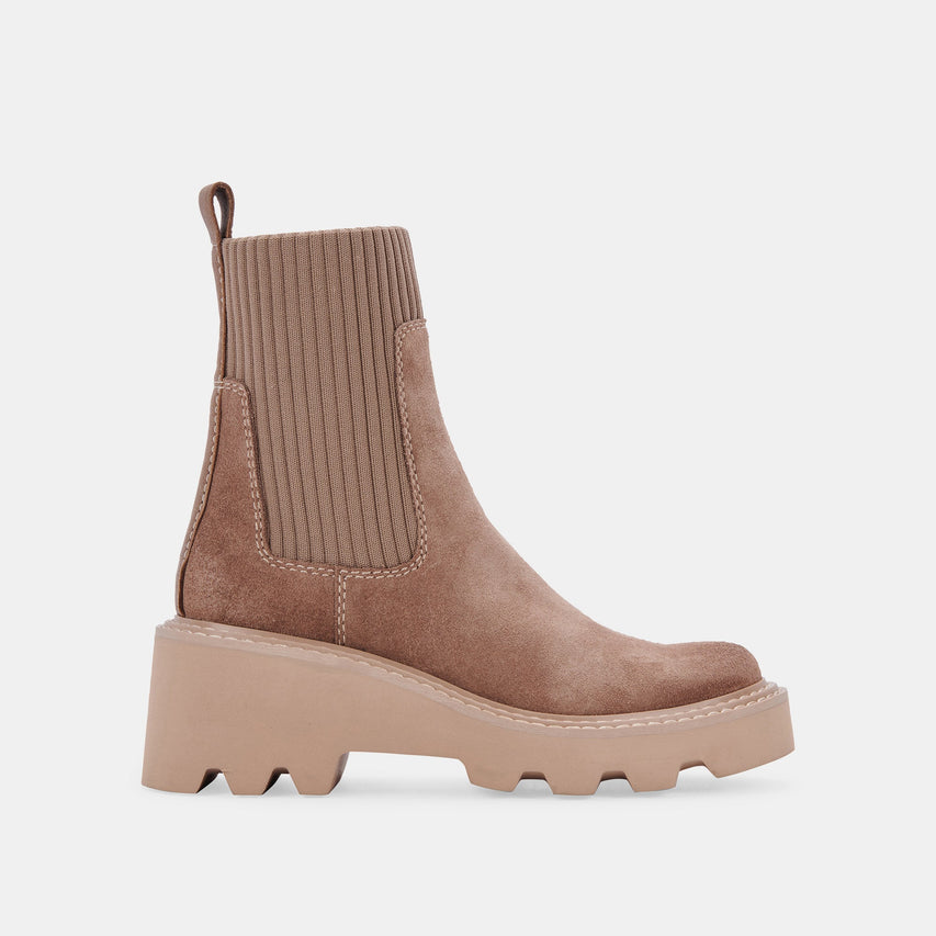 HOVEN H2O BOOTS MUSHROOM SUEDE - re:vita