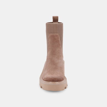 HOVEN H2O BOOTS MUSHROOM SUEDE - re:vita