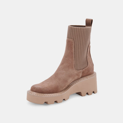 HOVEN H2O BOOTS MUSHROOM SUEDE - re:vita