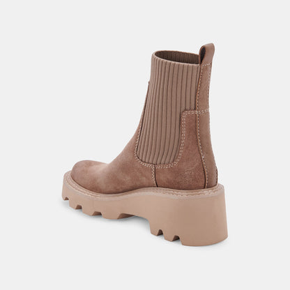 HOVEN H2O BOOTS MUSHROOM SUEDE - re:vita