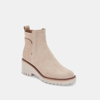 HUEY H2O WIDE BOOTIES DUNE SUEDE