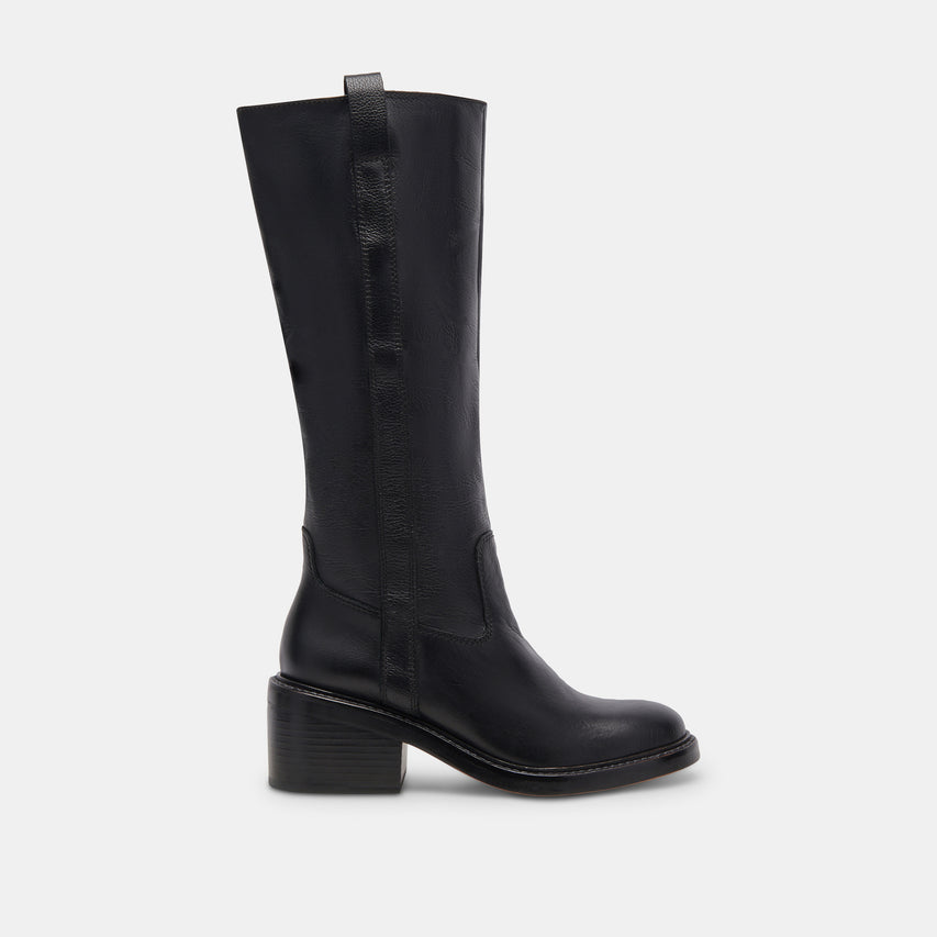 ILLORA BOOTS BLACK LEATHER