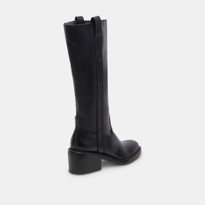 ILLORA BOOTS BLACK LEATHER