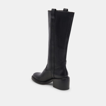 ILLORA BOOTS BLACK LEATHER