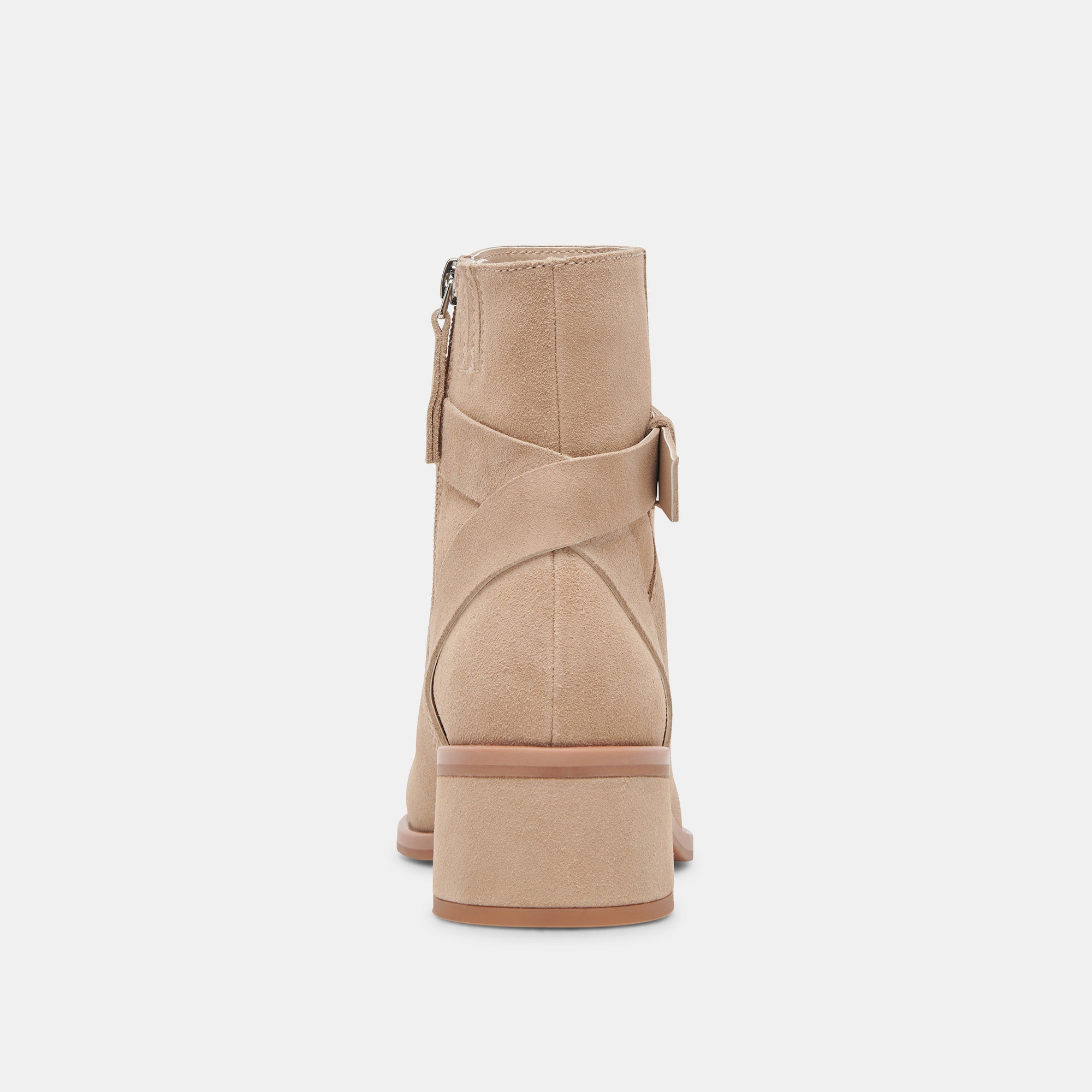 Leland Booties Dune Suede | Dune Suede Block Heel Booties – Dolce Vita