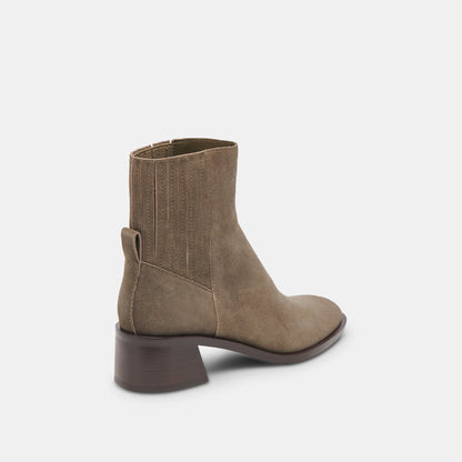 LINNY H2O BOOTS OLIVE SUEDE