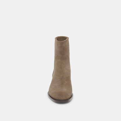 LINNY H2O WIDE BOOTS OLIVE SUEDE