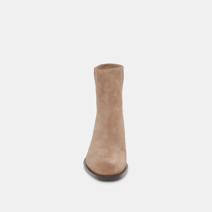 LINNY H2O WIDE BOOTS TRUFFLE SUEDE