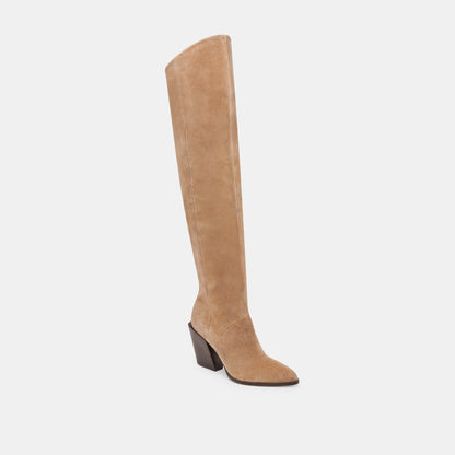 LUPIN BOOTS MUSHROOM SUEDE