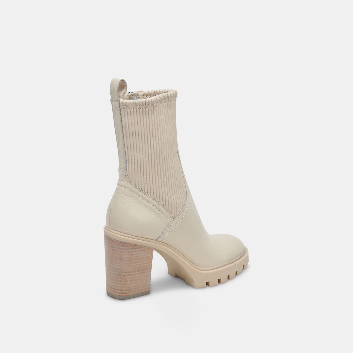 Marni H2O Boots Ivory Leather | Waterproof Ivory Leather Boots – Dolce Vita