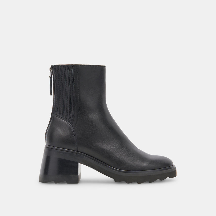 MARTEY H2O WIDE BOOTS BLACK LEATHER