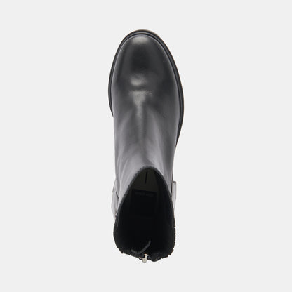 MARTEY H2O WIDE BOOTS BLACK LEATHER