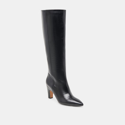 NELAS BOOTS BLACK LEATHER