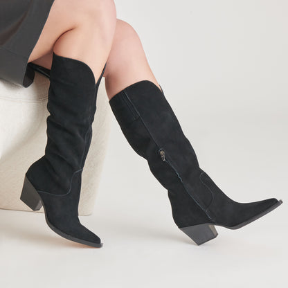 RAJ BOOTS ONYX SUEDE