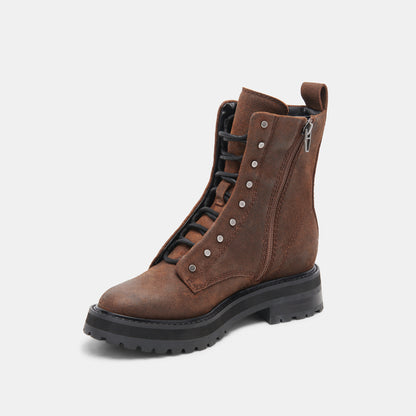 RANIER BOOTS COCOA SUEDE