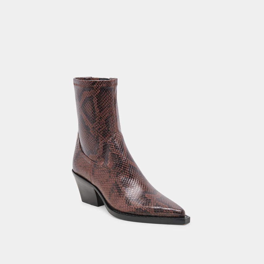 RUTGER WIDE CALF BOOTS JAVA EMBOSSED STELLA