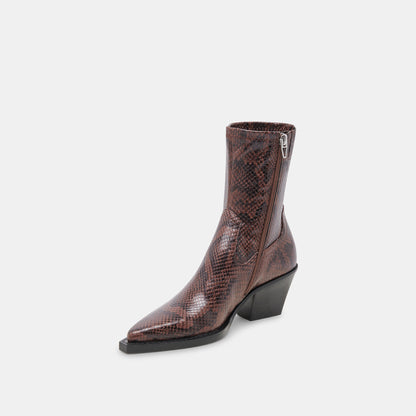 RUTGER WIDE CALF BOOTS JAVA EMBOSSED STELLA