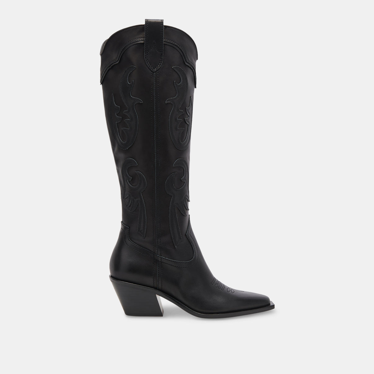 SAMSIN BOOTS BLACK LEATHER – Dolce Vita