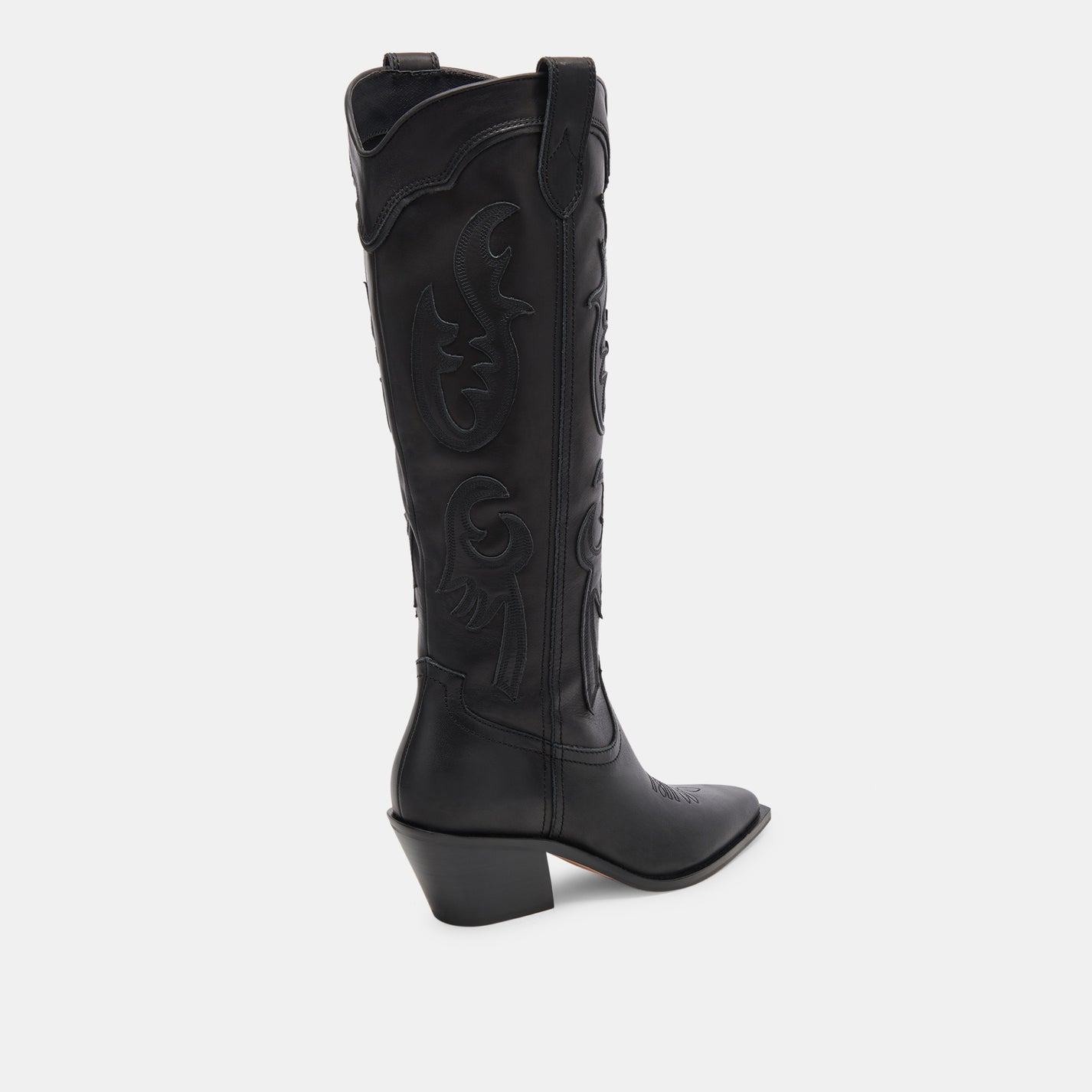 SAMSIN BOOTS BLACK LEATHER – Dolce Vita