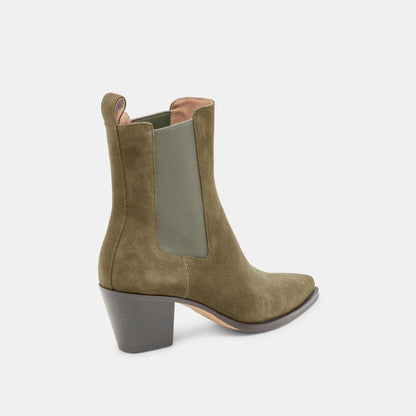 SHADIE H2O BOOTIES ARMY SUEDE