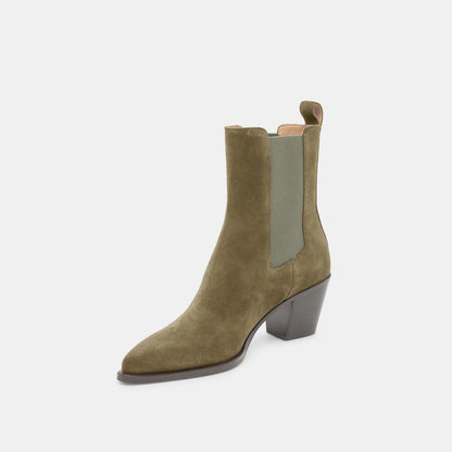 SHADIE H2O BOOTIES ARMY SUEDE