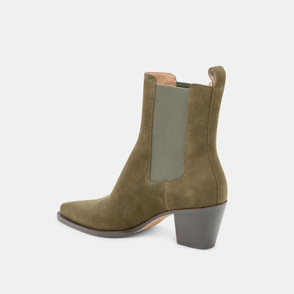 SHADIE H2O BOOTIES ARMY SUEDE